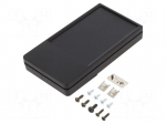 Enclosure: multipurpose | X: 58mm | Y: 105mm | Z: 19mm | ABS | black