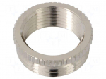 Reduction of threads for glands | Int.thread: M40 | brass | R-H