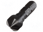 Countersink | 10mm | tinware,wood,plastic | high speed steel | 1/4"