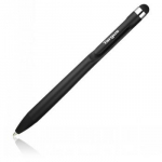 TARGUS 2-IN-1 ANTIMICROBIAL STYLUS PEN FOR TOUCHSCREENS -BLACK