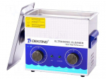 Ultrasonic washer | 240x140x100mm | 40kHz | 20&divide;80&deg;C | 230VAC | 3.2l