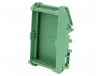 Accessories: enclosure base | Y: 108mm | X: 50mm | Z: 28.7mm | green