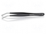Tweezers | Tweezers len: 120mm | ESD | Type of tweezers: straight