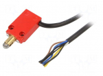 Limit switch | metal roller &Oslash;10mm | NO + NC | 10A | max.250VAC | 1m