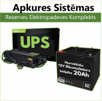 Inverter 300W + 12V 20Ah battery