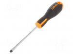 Screwdriver: standard | slot | 5.5x1mm | EVOX | Blade length: 100mm