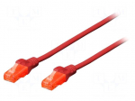 Patch cord | U/UTP | Cat: 5e | RJ45 plug,both sides | stranded | CCA