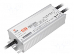 Power supply: switching | LED | 60W | 20VDC | 3A | 90&divide;305VAC | 127&divide;431VDC