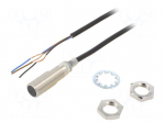 Sensor: inductive | OUT: PNP / NC | 0&divide;4mm | 10&divide;30VDC | M12 | 2m | IP67