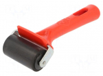 Tool: pressure roller | W: 50mm | soft | rubber | &Oslash;: 28mm