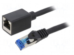 Extender Ethernet | S/FTP | Cat: 6a | RJ45 socket,RJ45 plug | Cu | 3m