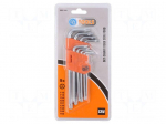 Wrench: Torx&reg;-set | Chrom-vanadium steel | 9pcs.