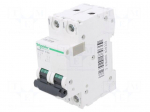 Circuit breaker | 500VDC | Inom: 25A | Poles: 2 | Charact: C | 20kA | IP20