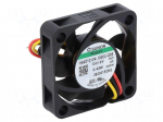 Fan: DC | axial | 12VDC | 40x40x10mm | 9.13m3/h | 15.7dBA | Vapo | 5000rpm