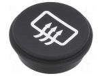 Button | round | &Oslash;21mm | black | 09