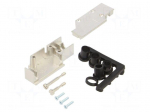Connector: D-Sub | PIN: 15 | plug | male | angled 90&deg; | soldering | white