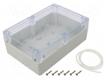 Enclosure: multipurpose | X: 140mm | Y: 210mm | Z: 75mm | ZP | light grey