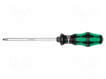 Screwdriver: standard | assisted with a key | Pozidriv&reg; | PZ3