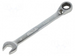 Wrench: combination spanner | rattle | 13mm | Chrom-vanadium steel