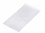 Heat shrink sleeve | glueless | 2: 1 | 102mm | transparent | reel