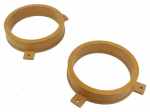 Spacer ring | MDF | 165m | Saab | impregnated,varnished | 2pcs.