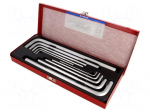 Wrench-set | hex key | long | 10pcs.