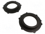 Spacer ring | MDF | 165mm | Porsche | impregnated | 2pcs.