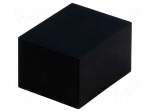 Enclosure: designed for potting | X: 20mm | Y: 25mm | Z: 15mm | ABS | 1596
