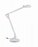 Trio Amsterdam LED table lamp clip white gaismeklis 527920101 4017807276046