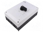 Switch-disconnector | Poles: 3+N | on panel | 63A | IP65 | -25&divide;40&deg;C