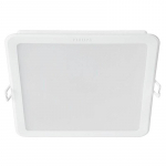 59467 MESON 165mm kvadrātveida &Oslash;150mmx150mm  16.5W 1750lm 6500K balts iebūvējams gaismeklis 8720169174085 8718696173701