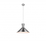 Trio-Lighting Enzo  35 cm E27 brushed steel piekaramā lampa