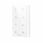 GRENTON TOUCH PANEL GRENTON / 8 TOUCH AREAS / TF-BUS / WHITE GLASS FRONT