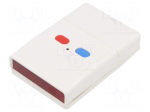 Enclosure: for remote controller | X: 60mm | Y: 90mm | Z: 22mm | ABS