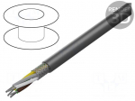 Wire | LiYCY A | 5x20AWG | shielded,tinned copper braid | PVC | 300V