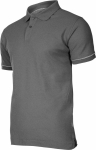 Jalan&otilde;ud, t&ouml;&ouml;riided | Isikukaitsevahendid // T&ouml;&ouml;-, kaitse-, k&otilde;rgn&auml;htavusega riided // Koszulka polo, 220g/m2, szara, "3xl", ce, lahti