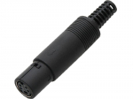 &Uuml;hendused // Different Audio, Video, Data connection plug and sockets // 3152#                Gniazdo s-vhs 4pin na kabel