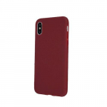 Back panel cover iLike Samsung Galaxy S20 Matt TPU Case Burgundy