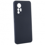Back panel cover Evelatus Xiaomi 12 Lite Premium Soft Touch Silicone Case Midnight Blue