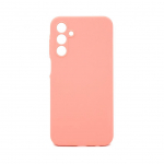 Back panel cover Evelatus Samsung Galaxy A15 Premium Soft Touch Silicone Case Rose pink