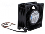 Fan: AC | axial | 92x92x38mm | 71m3/h | ball | 3500rpm