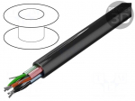 Wire | 3x2x24AWG | shielded,pairs shielded with Al-PET foil | PVC