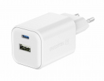 Swissten Travel Charger GaN USB-C / PD USB-A / 18W QC / 45W