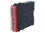 Automation module: safety relay | 24VAC | 24VDC | IN: 2 | -25&divide;50&deg;C