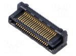 Connector: PCB to PCB | socket | hermaphrodite | PIN: 40 | LSHM | 2A | SMT