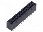 Connector: pin strips | socket | female | PIN: 24 | vertical | SMT | 2x12