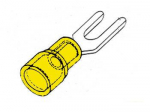FORKED SPADE YELLOW 5.3mm