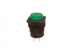 PUSH-BUTTON SWITCH OFF-(ON) WITH GREEN LED