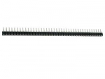 TULIP IC SOCKET, SINGLE STRIP ROW 40 CONTACTS, PITCH = 2.54mm