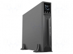 Power supply: UPS | 2100W | 3000VA | 208&divide;240V | RACK | 530x440x88mm
